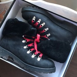 J Crew Nordic Boots with Shearling